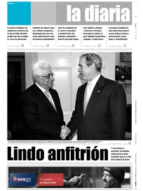 Tapa de la diaria del martes 27 de noviembre de 2007