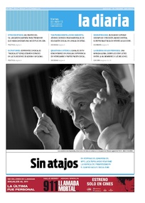 Tapa de la diaria del viernes 3 de mayo de 2013