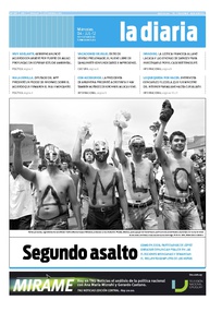 Tapa de la diaria del miércoles 4 de julio de 2012