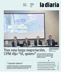 Tapa de la diaria del miércoles 24 de julio de 2019