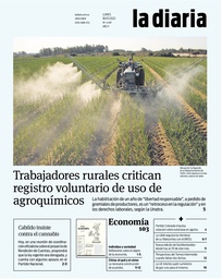 Tapa de la diaria del lunes 18 de julio de 2022
