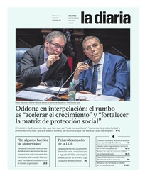 Tapa de la diaria del martes 23 de junio de 2026