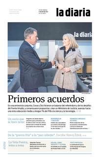 Tapa de la diaria del sábado 2 de abril de 2022