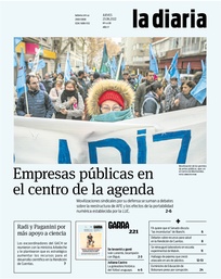 Tapa de la diaria del jueves 23 de junio de 2022
