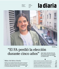 Tapa de la diaria del jueves 2 de enero de 2020