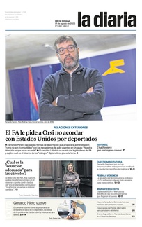 Tapa de la diaria del sábado 1 de agosto de 2026