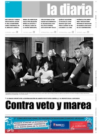 Tapa de la diaria del miércoles 7 de noviembre de 2007