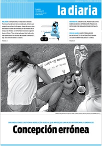 Tapa de la diaria del lunes 27 de febrero de 2017
