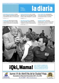 Tapa de la diaria del martes 13 de abril de 2010