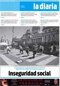 Tapa de la diaria del viernes 15 de diciembre de 2017