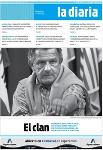 Tapa de la diaria del miércoles 7 de febrero de 2018