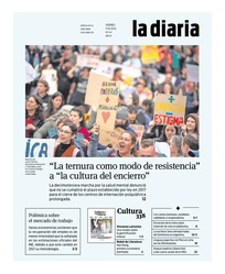 Tapa de la diaria del viernes 11 de octubre de 2024