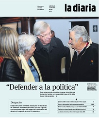 Tapa de la diaria del miércoles 23 de mayo de 2018