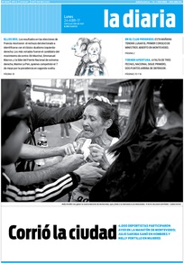 Tapa de la diaria del lunes 24 de abril de 2017