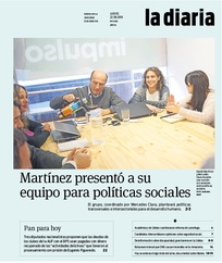 Tapa de la diaria del jueves 22 de agosto de 2019