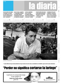 Tapa de la diaria del viernes 12 de enero de 2007