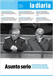 Tapa de la diaria del miércoles 23 de noviembre de 2016