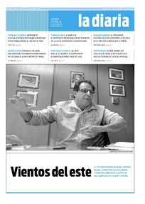 Tapa de la diaria del jueves 27 de febrero de 2014