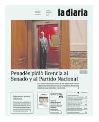 Tapa de la diaria del viernes 5 de mayo de 2023