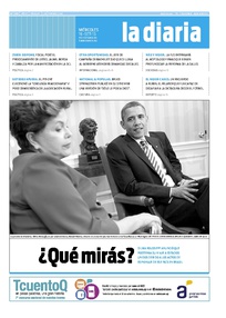 Tapa de la diaria del miércoles 18 de septiembre de 2013