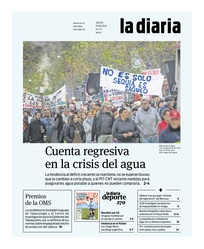 Tapa de la diaria del jueves 1 de junio de 2023