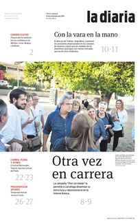 Tapa de la diaria del sábado 10 de noviembre de 2018