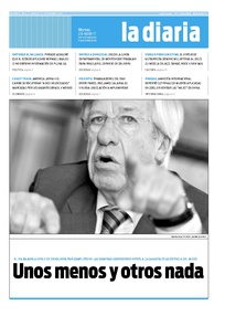 Tapa de la diaria del martes 29 de marzo de 2011