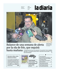 Tapa de la diaria del lunes 30 de junio de 2025