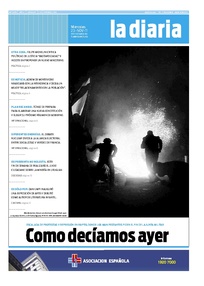 Tapa de la diaria del miércoles 23 de noviembre de 2011