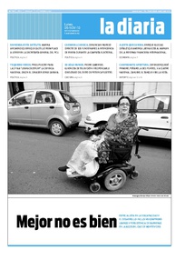 Tapa de la diaria del lunes 8 de noviembre de 2010