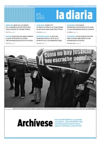 Tapa de la diaria del lunes 18 de julio de 2011