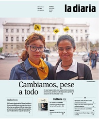Tapa de la diaria del viernes 19 de octubre de 2018