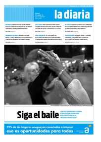 Tapa de la diaria del lunes 23 de marzo de 2015