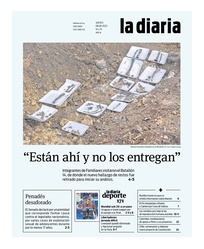 Tapa de la diaria del jueves 8 de junio de 2023
