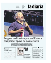 Tapa de la diaria del martes 12 de marzo de 2024