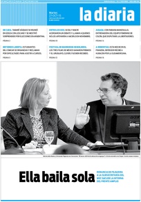 Tapa de la diaria del martes 27 de octubre de 2015