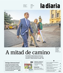Tapa de la diaria del lunes 17 de febrero de 2020