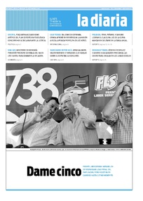 Tapa de la diaria del lunes 17 de marzo de 2014