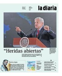 Tapa de la diaria del jueves 28 de marzo de 2019