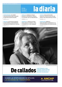 Tapa de la diaria del viernes 26 de octubre de 2012