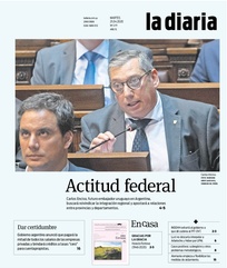 Tapa de la diaria del martes 21 de abril de 2020