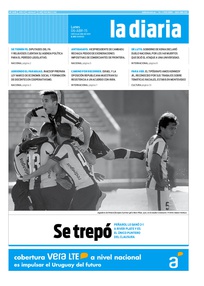 Tapa de la diaria del lunes 6 de abril de 2015