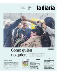 Tapa de la diaria del lunes 20 de agosto de 2018