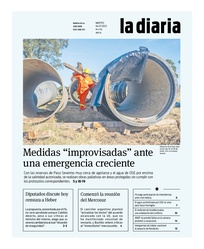 Tapa de la diaria del martes 4 de julio de 2023
