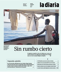 Tapa de la diaria del martes 20 de agosto de 2019