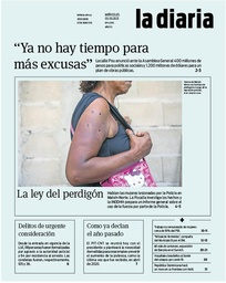 Tapa de la diaria del miércoles 3 de marzo de 2021