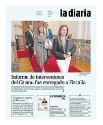 Tapa de la diaria del jueves 5 de diciembre de 2024