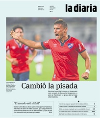Tapa de la diaria del jueves 7 de marzo de 2019