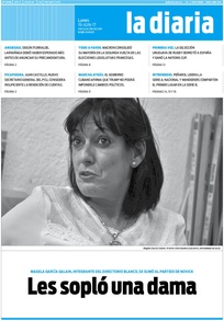 Tapa de la diaria del lunes 19 de junio de 2017