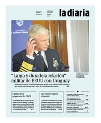 Tapa de la diaria del miércoles 7 de abril de 2021